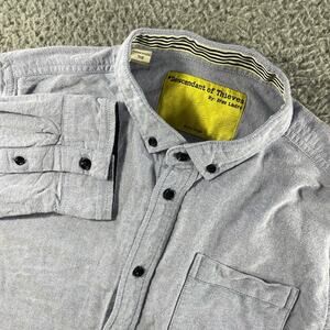 Descendant of Thieves Shirt Mens XL Blue Oxford Limited Edition Season 11 Dres